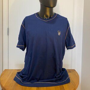 Robert Graham Skull Logo T-Shirt (XL) with Decorative Stitched Seams